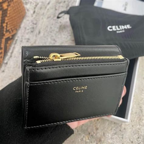 celine wallet detachable|Celine triomphe wallet.